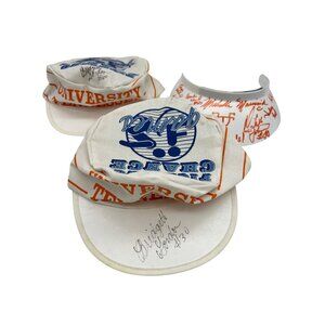 Vintage Lady Vols Signed Visor 1994-96 + Bridgett Gordon UT Painter Hats Lot